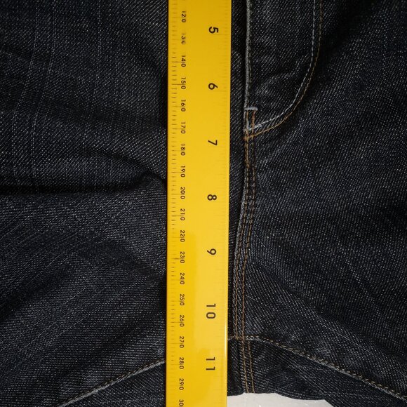 Sasson Ooh La La Ladies Size 12 Dark Wash Skinny Leg Shuffle Blue Jeans - Picture 11 of 12